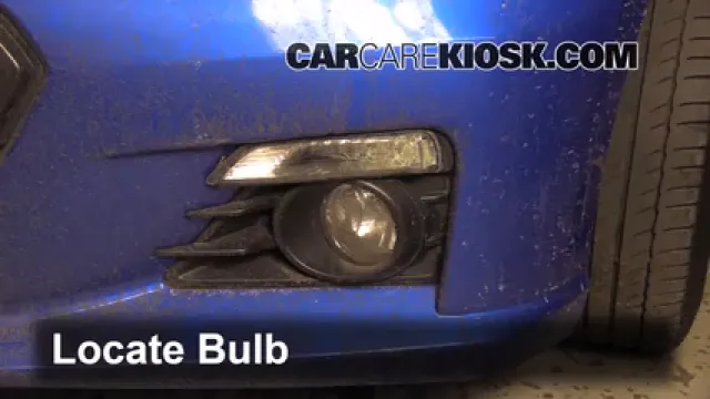2013 Subaru BRZ Limited 2.0L 4 Cyl. Éclairage Feu antibrouillard (remplacer l'ampoule)